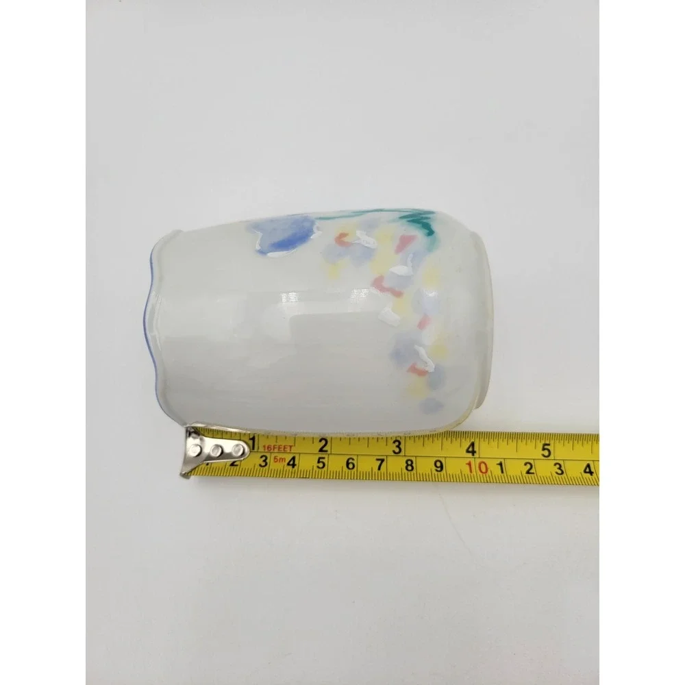Saturday Knight Ltd Tumbler Laurette Japan Blue Flowers Vintage